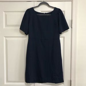 NWT Ann Taylor Factory navy dress.